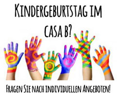 Kindergeburtstag im Casa b